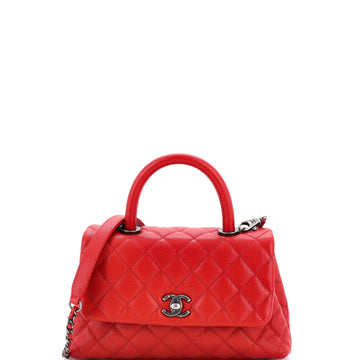 Chanel Coco Top Handle Bag Quilted