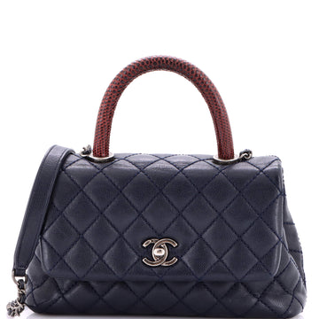 Chanel Coco Top Handle Bag Quilted