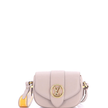 Louis Vuitton Lv Pont 9 Soft Bag Leather