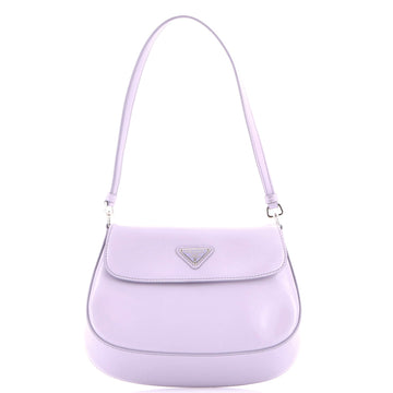 Prada Cleo Flap Shoulder Bag Spazzolato