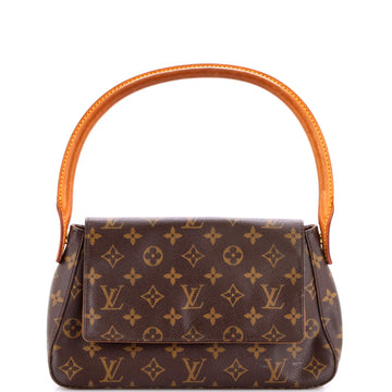 Louis Vuitton Looping Handbag Canvas