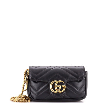 Gucci Gg Marmont Flap Bag Matelasse