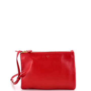Celine Trio Crossbody Bag Leather Small