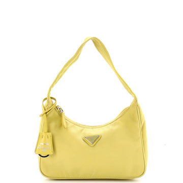 Prada Re-Edition Hobo Tessuto Mini
