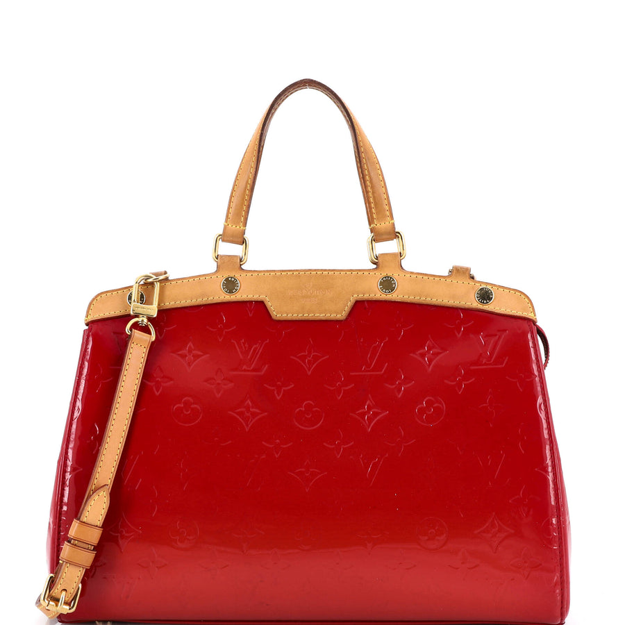 Louis Vuitton Brea Handbag Vernis Mm