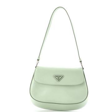 Prada Cleo Flap Shoulder Bag Spazzolato
