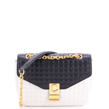 Celine C Bag Quilted Leather Medium