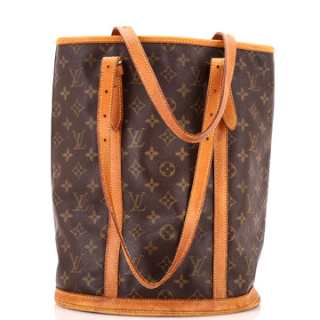 Louis Vuitton Bucket Bag Canvas Gm