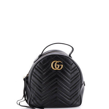 Gucci Gg Marmont Backpack Matelasse