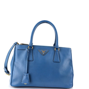 Prada Double Zip Lux Tote Saffiano