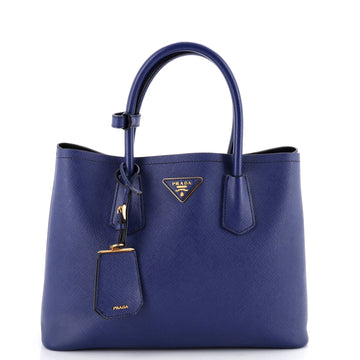 Prada Cuir Double Tote Saffiano Leather