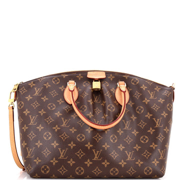 Louis Vuitton Boetie Zipped Tote Canvas