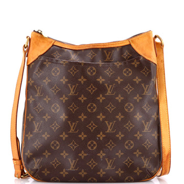 Louis Vuitton Odeon Handbag Canvas Mm