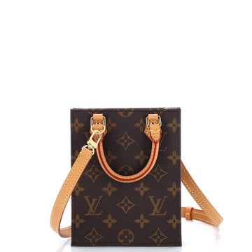 Louis Vuitton Petit Sac Plat Bag Canvas
