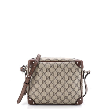 Gucci Trunk Shoulder Bag Gg Coated