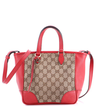 Gucci Bree Convertible Tote Gg Canvas