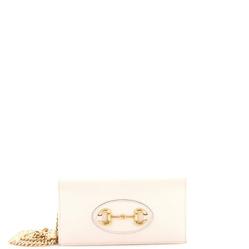 Gucci Horsebit Chain Wallet Leather