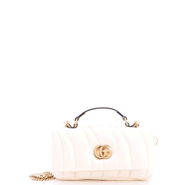Gucci Gg Milano Top Handle Bag Quilted