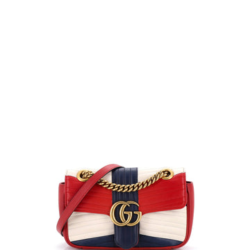 Gucci Gg Marmont Flap Bag Matelasse