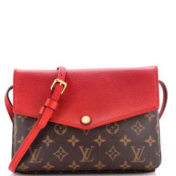 Louis Vuitton Twice Handbag Canvas And