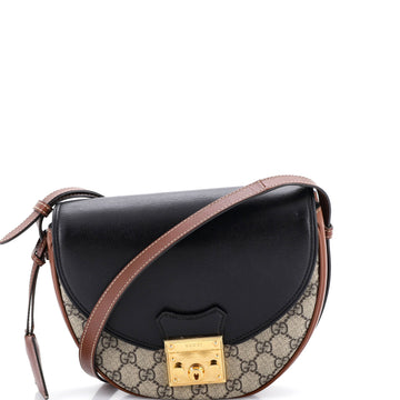 Gucci Padlock Saddle Shoulder Bag Gg
