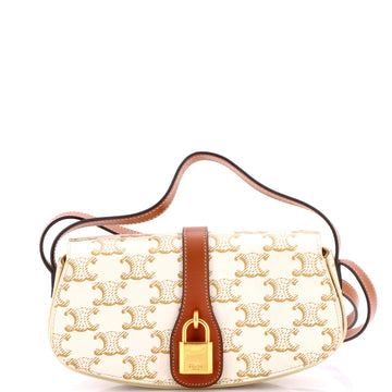 Celine Tabou Clutch With Strap Triomphe