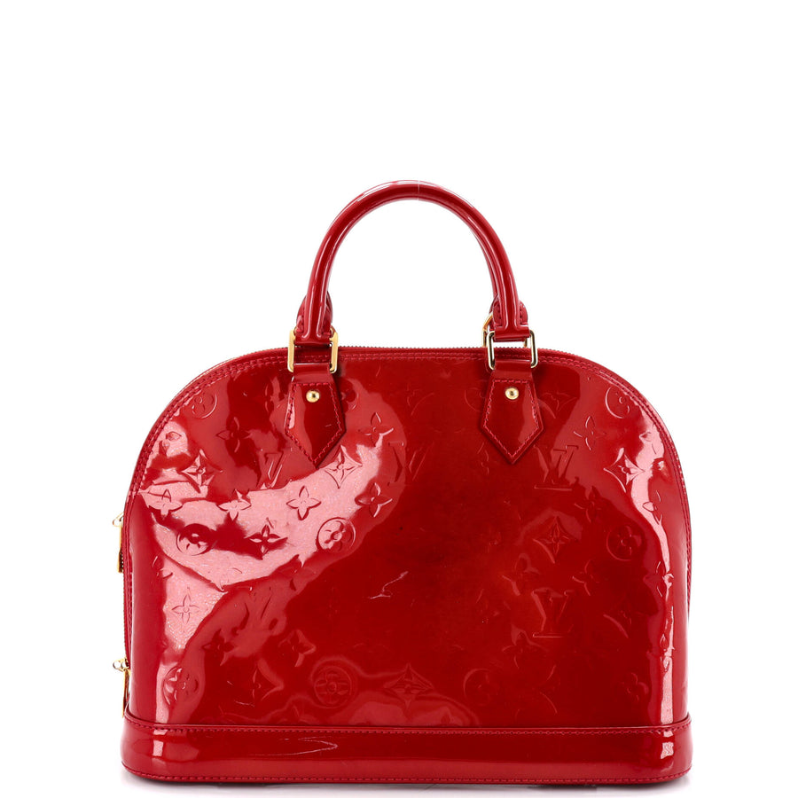 Louis Vuitton Alma Handbag Vernis Pm
