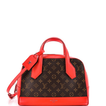 Louis Vuitton Dora Handbag Canvas And