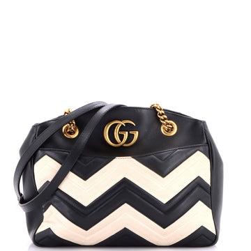 Gucci Gg Marmont Chain Tote Matelasse