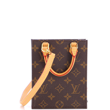Louis Vuitton Petit Sac Plat Bag Canvas