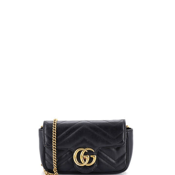 Gucci Gg Marmont Flap Bag Matelasse