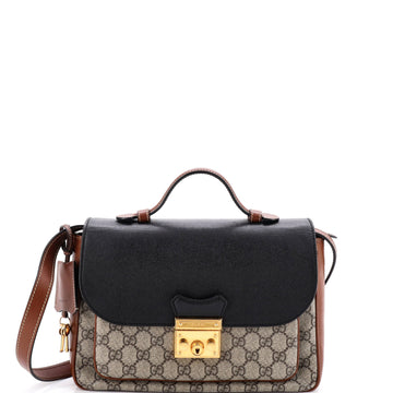 Gucci Padlock Front Pocket Flap Shoulder