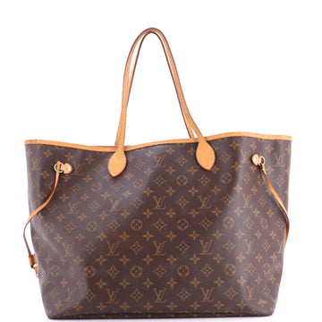 Louis Vuitton Neverfull Nm Tote Canvas