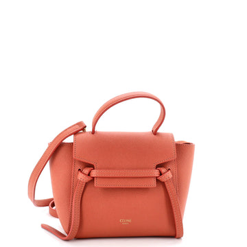 Celine Belt Bag Textured Leather Pico