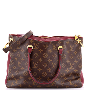 Louis Vuitton Pallas Tote Canvas With