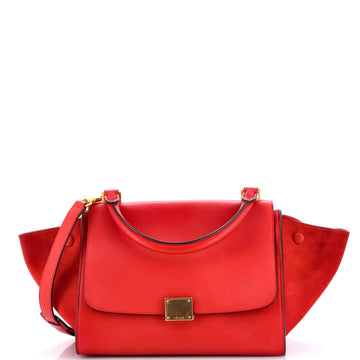Celine Trapeze Bag Leather Small