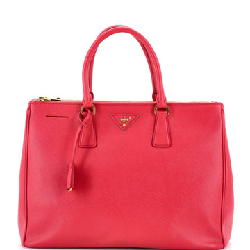 Prada Double Zip Lux Tote Saffiano