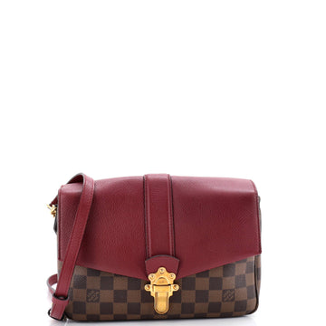 Louis Vuitton Clapton Handbag Damier And