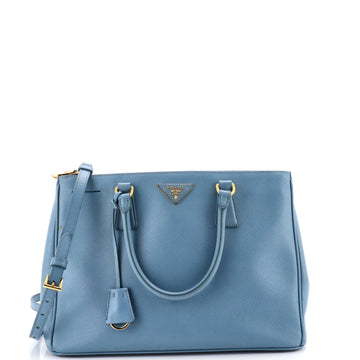 Prada Double Zip Lux Tote Saffiano