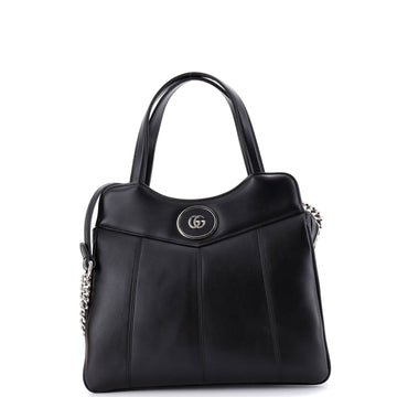 Gucci Petite Gg Tote Quilted Leather