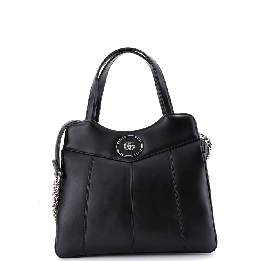 Gucci Petite Gg Tote Quilted Leather