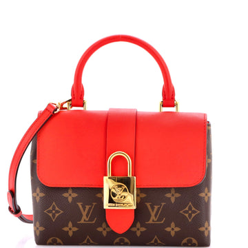 Louis Vuitton Locky Handbag Canvas With