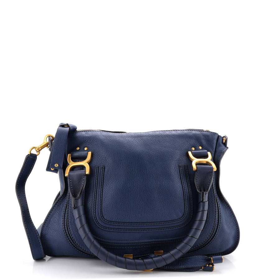Chloe Marcie Satchel Leather Medium