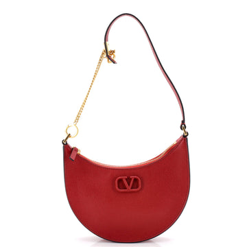 Valentino Garavani Vlogo Hobo Leather