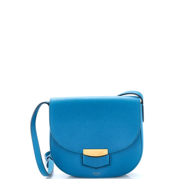 Celine Trotteur Crossbody Bag Grainy