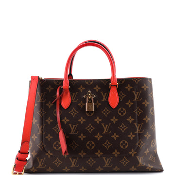 Louis Vuitton Flower Tote Canvas With
