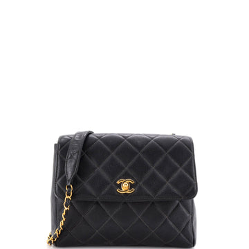 Chanel Vintage Square Cc Flap Bag
