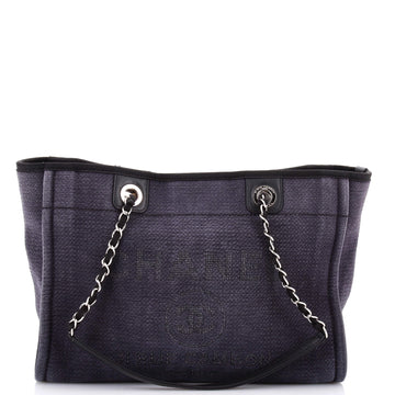 Chanel Deauville Tote Mixed Fibers Small