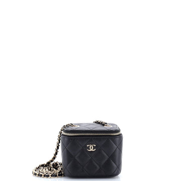 Chanel Classic Vanity Case With Chain