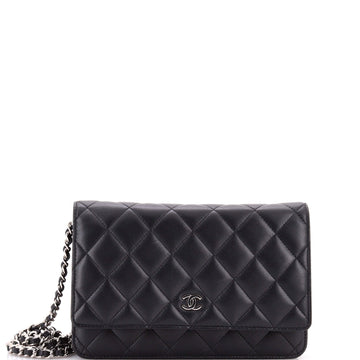 Chanel Wallet On Chain Quilted Lambskin